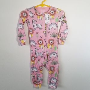 [NEW] 6-9M | Baby Safari One Piece Pajamas | The Children's Place